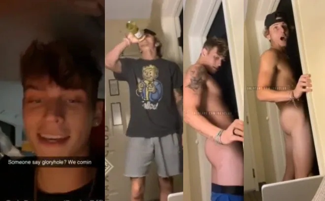 RockyOfficial Takes Turns at Gloryhole in Rax Club