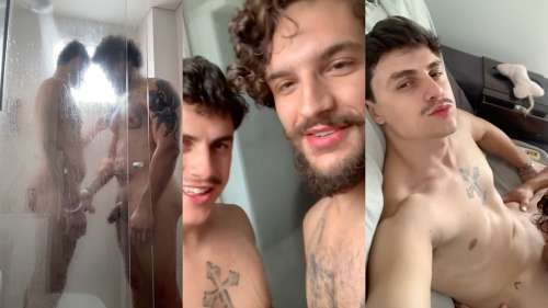 Samuel Hodecker and Vinicius Fugazza fuck hard and raw
