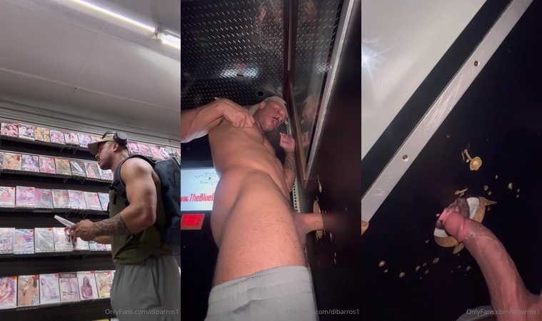 Diego Barros (dibarros1) Gloryhole Blowjob Getting Sucked