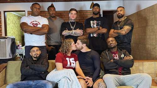 Douglas Machado team orgy with Marlon Costa Erick Diaz Guilh