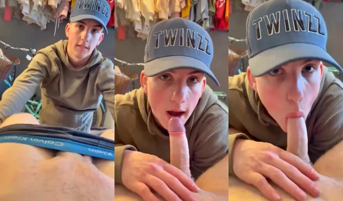 Twink Cock Sucking Action