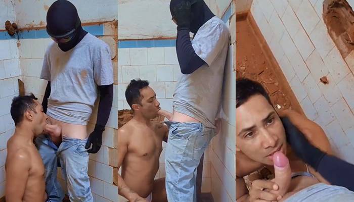 Andflix Sucks Cock in Abandoned Building