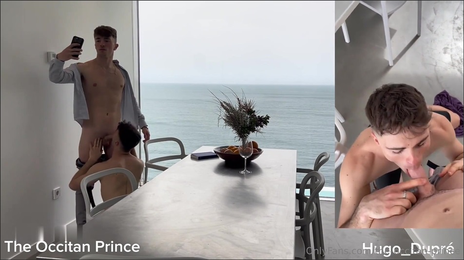 Lucas Sarniguet fucks Hugo Dupre on dining table