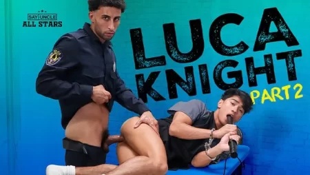 Blake Rivers and Luca Knight Fuck in Give Me Your Nightstick