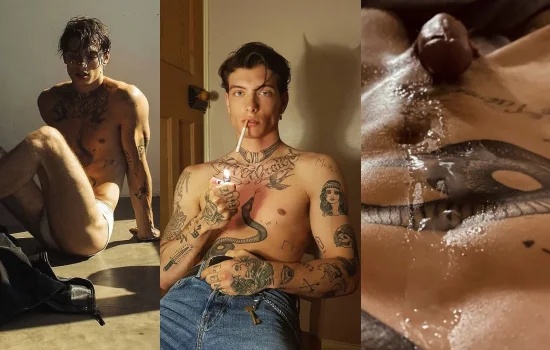 Loic Williams (LoicWilliams4) Masturbates Solo