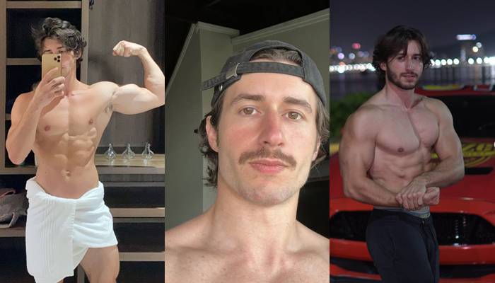 Gabriel Breier Jerks Off - Hot Influencer Solo