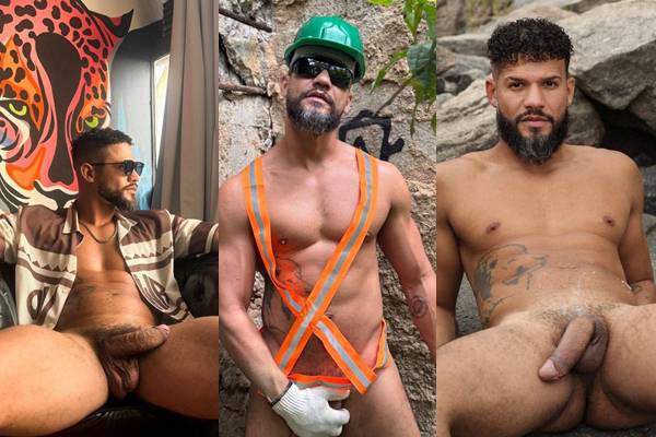 Motoboy Juninho Jerks Off in Solo Session