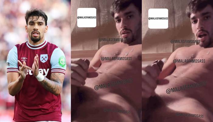 Lucas Paqueta Jerks Off and Cums Hard