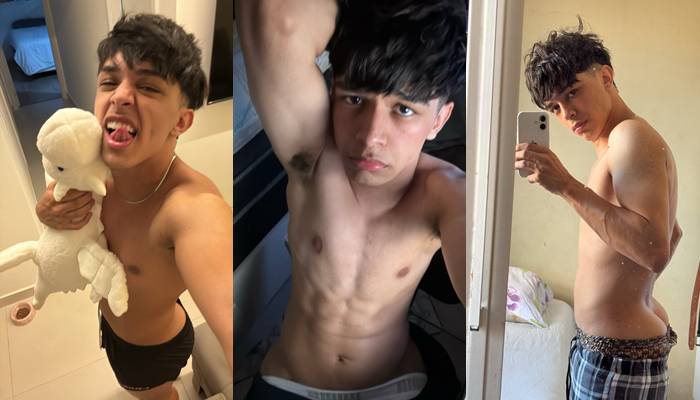 Davyn Silva Twink Jerks Off Solo