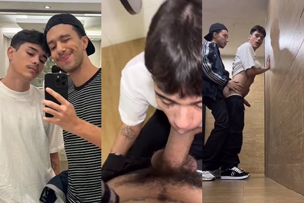 Marcus Mendes and Pedrin Zedan Jerk Off Together in Gay Porn