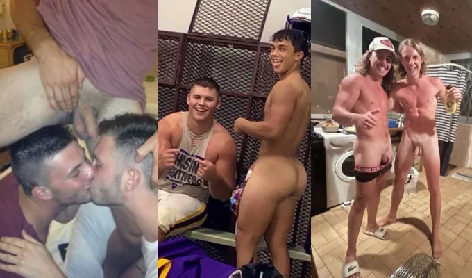 Guy jerks his "straight" mate - str8gonewild