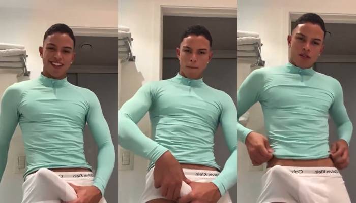 MacDove Strokes His Hard Cock