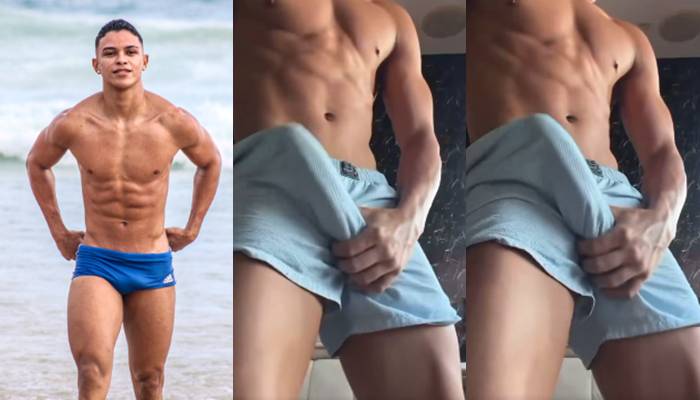 Bernardo Salles hard cock tease clip