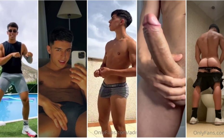 AdrianIt7 / AdrianLopezT7 - Hard Jerk Compilation Cum