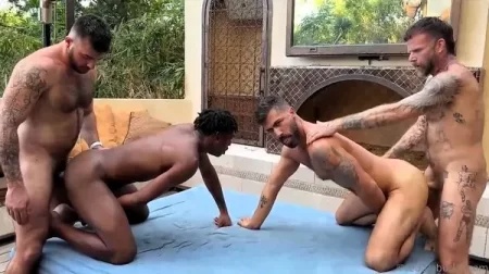 LA Nights Poolside Orgy: 15 Men Including Eddie Burke, Ian H