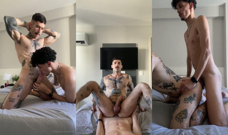 Ricardo Leall fucks Charz Phill hard in fill1 sex scene