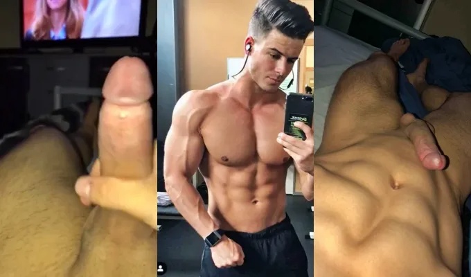 IG Model Shows Off Cock in Compilation