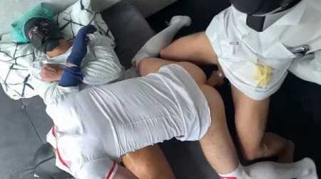 Pup Geel and Pup Blade in torrid anal fuck consultation