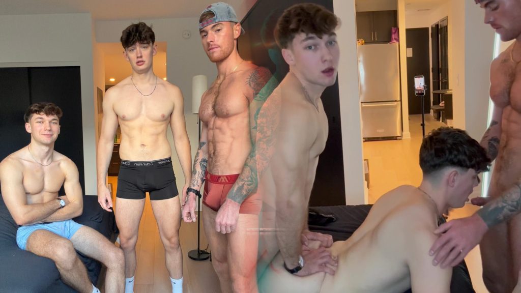 Cooper Kelly Begs Artiomboyx and Greyson Lane to Fuck Him Hard
