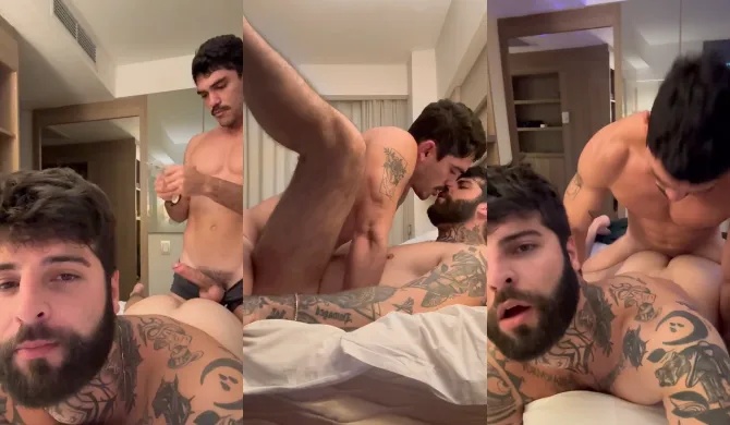 Rafael Newbold Gets Hard Anal Fucking in Raw Gay Porn Scene