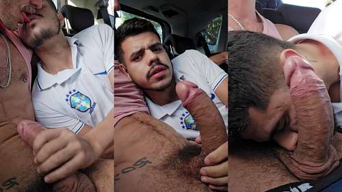 Blowjob in the Taxi with O Leiteiro and Reco Romanello