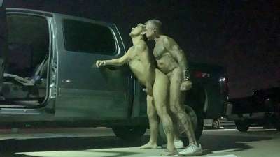 Ray Dalton and Sparky Baxter Public Bareback RFC Fuck