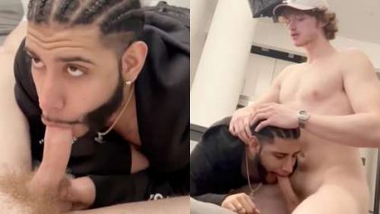 ThickPapiDickk – Sucking Timothy Champagne's dick – OnlyGayPorn