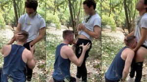 zxcrxf – blowjob with a stranger in the woods – OnlyGayPorn