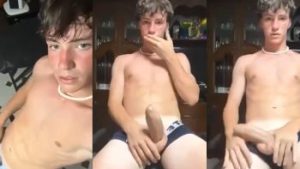 Big dicked twink jerks off on exercise bike – OnlyGayPorn