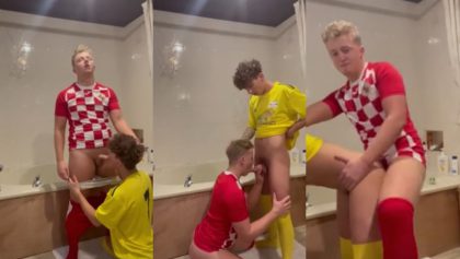 Blonde jock pounds twink after a match – OnlyGayPorn