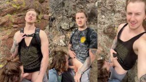 Cody Gunz – a little protein snack on our hike – OnlyGayPorn