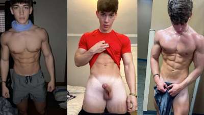 Preston Milli jerks his young cock – OnlyGayPorn