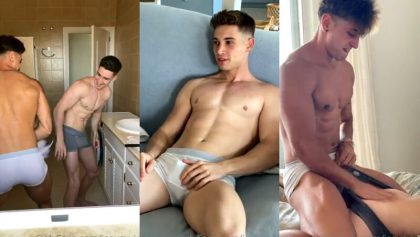 Jesus and Carlos Effort playfully wrestle – jesusxvip – OnlyGayPorn