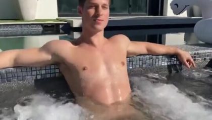Model Nick Sandell naked in jacuzzi – Onlyfans – OnlyGayPorn