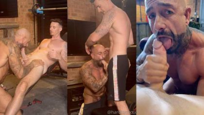 Real Men Workout – HardValentine and Steven Barrett blow eachother – OnlyGayPorn