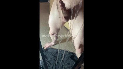 Fucking my toy and cumming hard over my mirror – Josh Boss (JoshBoss) – OnlyGayPorn