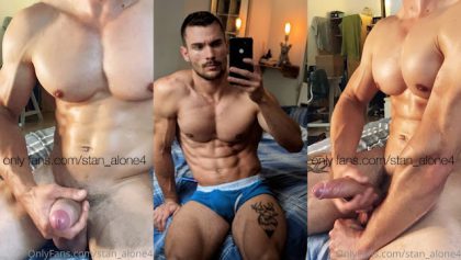 StanAlone – Sweaty and covered in cum – OnlyGayPorn