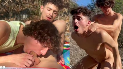 @xoxocristiano & @realxgiox hot flip-fuck of twinks in the wild – OnlyGayPorn