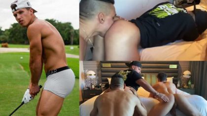Zach Beech (thezacattack) and Aaronthekid – Tastily Muscled Ass