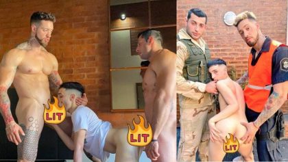 hot mens in uniforms – Viktor Onee