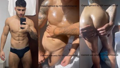 @Fitnarad gets Hot oil massage – OnlyGayPorn