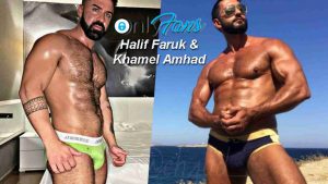 Halif Faruk and Khamel Amhad – Ass eating – OnlyGayPorn