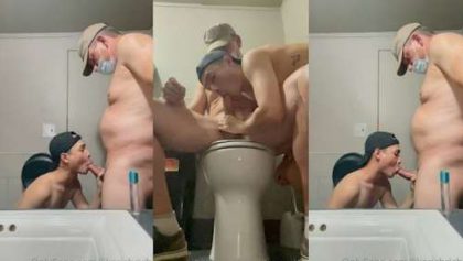 likerichrich – Sucking gay daddy in a public restroom – OnlyGayPorn