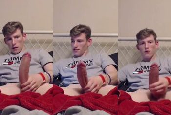 Big dicked college boy jerks off – OnlyGayPorn
