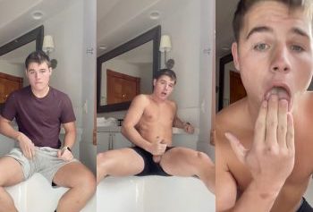 Tony_goodfellow – Jerking off and eating my cum – OnlyGayPorn