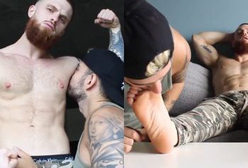 Casey Cooper – Dustin Hazel worship and footjob – OnlyGayPorn