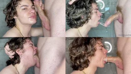 Throat fucking in the shower – Frat_Hole – OnlyGayPorn