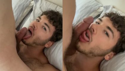 Joshbigosh – Kissing and licking my boyfriend's cock – OnlyGayPorn