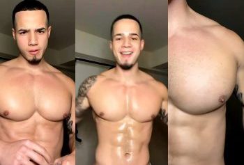 Jordan Torres (officialjt) exercises his pectorals – OnlyGayPorn