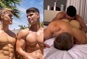 Malik Delgaty eats Peachy Boy's ass – OnlyGayPorn
